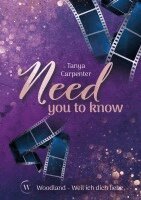 Tanya Carpenter - Need you to know, Häftad