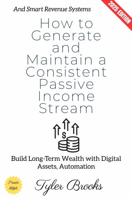 Tyler Brooks - How to Generate and Maintain a Consistent Passive Income Stream:, E-bok