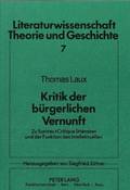 Kritik Der Buergerlichen Vernunft