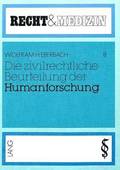 Die Zivilrechtliche Beurteilung Der Humanforschung