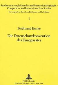 Die Datenschutzkonvention des Europarates
