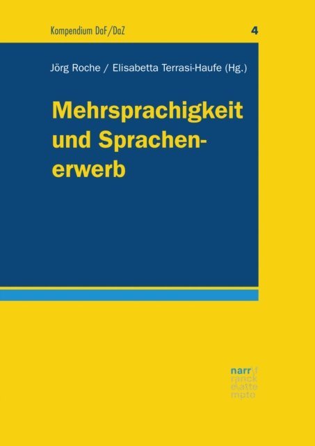 Elisabetta Terrasi-Haufe, Jorg Roche - Mehrsprachigkeit und Sprachenerwerb, E-bok