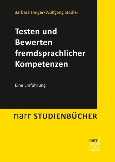 Wolfgang Stadler, Barbara Hinger - Testen und Bewerten fremdsprachlicher Kompetenzen, E-bok
