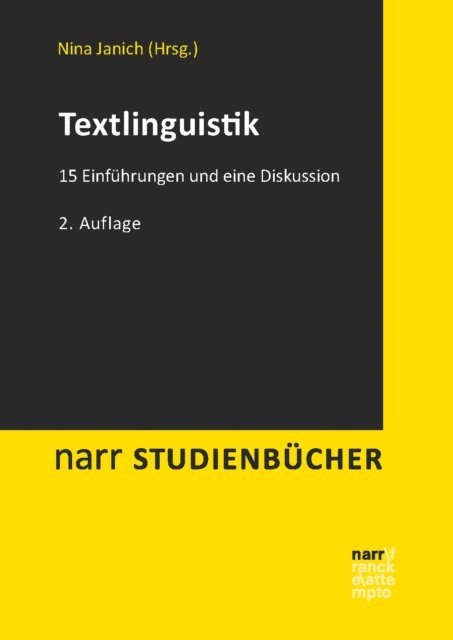 Nina Janich - Textlinguistik, E-bok