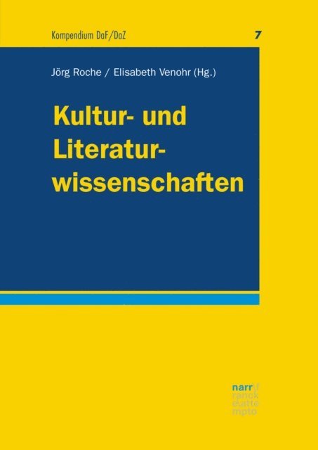 Elisabeth Venohr, Jorg Roche - Kultur- und Literaturwissenschaften, E-bok