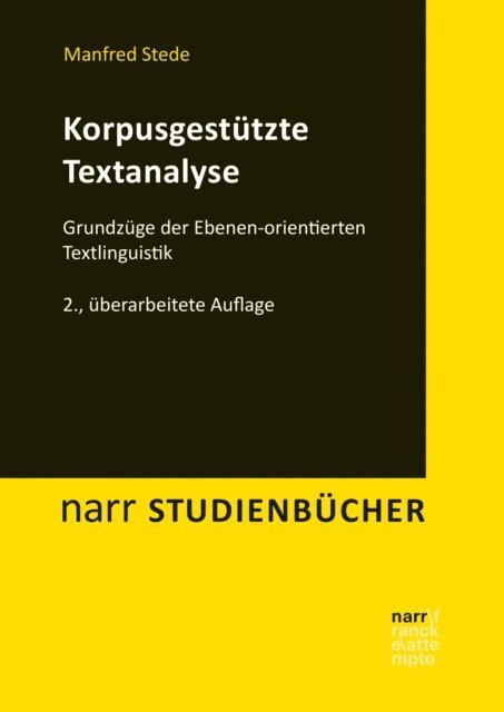 Manfred Stede - Korpusgestützte Textanalyse, E-bok