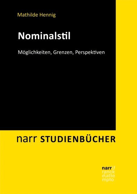 Mathilde Hennig - Nominalstil, E-bok