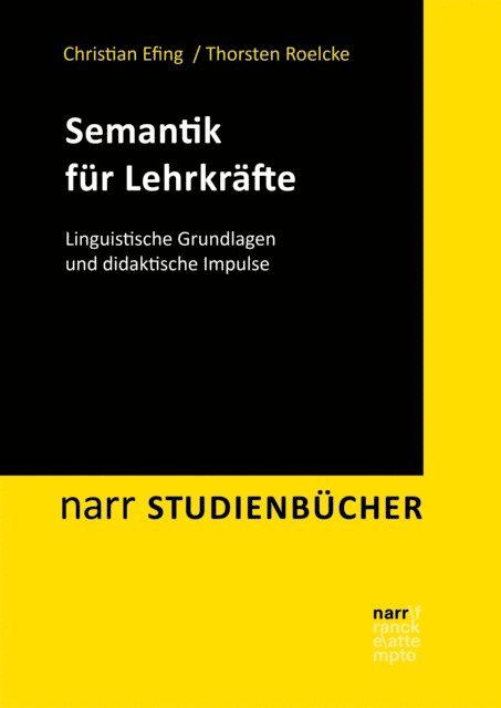 Thorsten Roelcke, Christian Efing - Semantik für Lehrkräfte, E-bok
