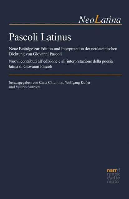 Valerio Sanzotta, Wolfgang Kofler, Carla Chiummo - Pascoli Latinus, E-bok