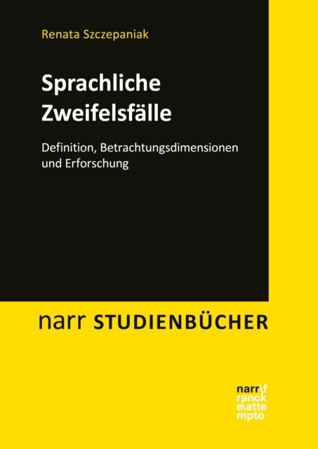 Renata Szczepaniak - Sprachliche Zweifelsfalle, E-bok