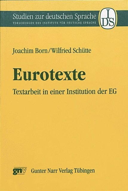 Wilfried Schutte, Joachim Born - Eurotexte, E-bok
