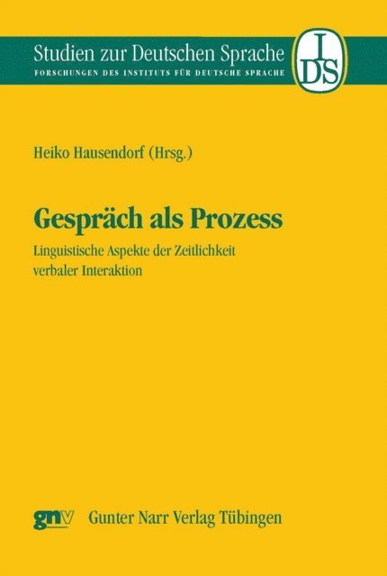 Heiko Hausendorf - Gespräch als Prozess, E-bok