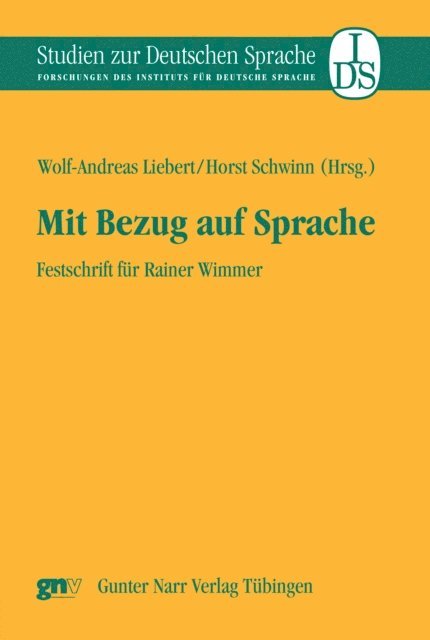 Horst Schwinn, Wolf-Andreas Liebert - Mit Bezug auf Sprache, E-bok