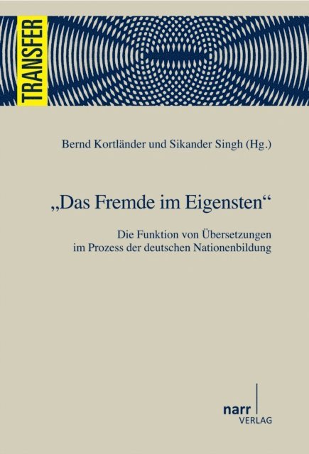 Sikander Singh, Bernd Kortlander - Das Fremde im Eigensten, E-bok