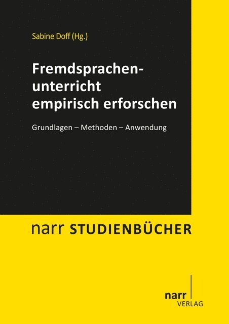 Sabine Doff - Fremdsprachenunterricht empirisch erforschen, E-bok
