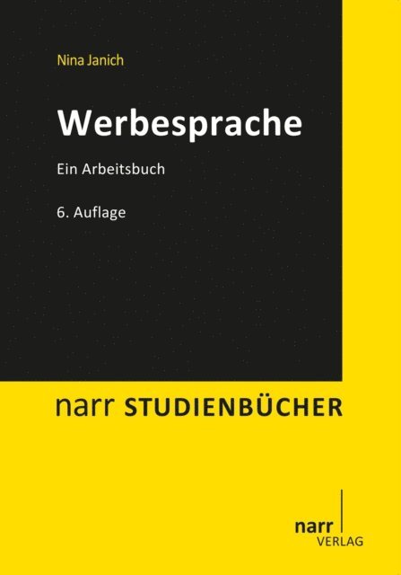 Nina Janich - Werbesprache, E-bok