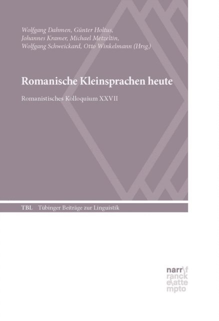 Otto Winkelmann, Wolfgang Schweickard, Michael Metzeltin, Johannes Kramer, Gunter Holtus, Wolfgang Dahmen - Romanische Kleinsprachen heute, E-bok