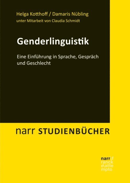 Damaris Nubling, Helga Kotthoff - Genderlinguistik, E-bok