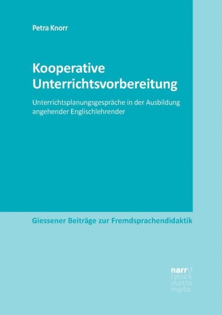 Petra Knorr - Kooperative Unterrichtsvorbereitung, E-bok