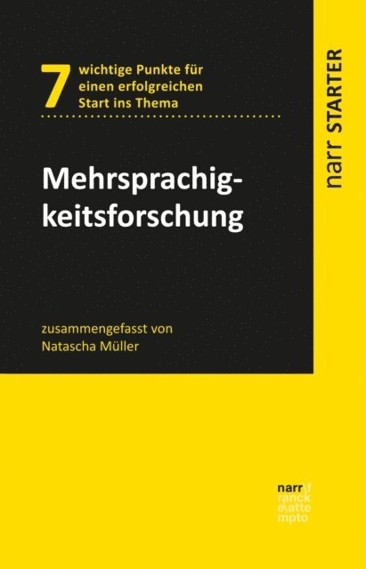 Natascha Muller - Mehrsprachigkeitsforschung, E-bok