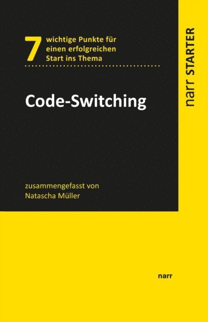 Natascha Muller - Code-Switching, E-bok