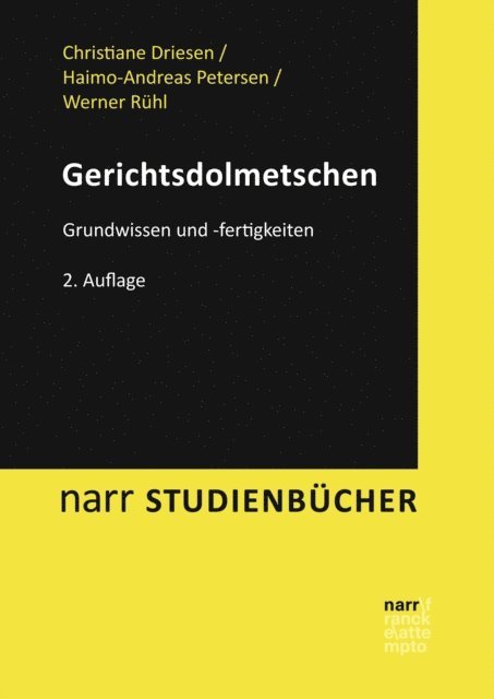 Werner Ruhl, Haimo-Andreas Petersen, Christiane Driesen - Gerichtsdolmetschen, E-bok. Tillgänglighet: Lägg i varukorg