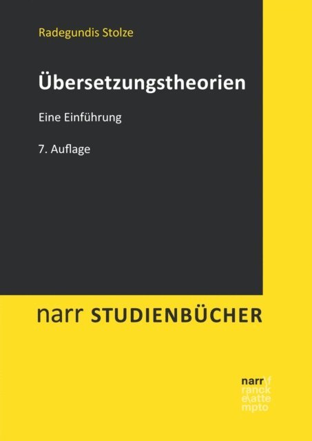 Radegundis Stolze - Übersetzungstheorien, E-bok
