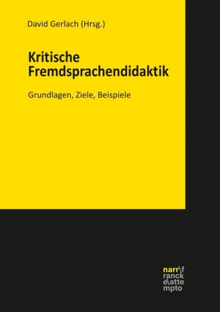 David Gerlach - Kritische Fremdsprachendidaktik, E-bok