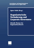 Organisatorische Ver�nderung und Corporate Governance