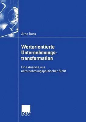 Wertorientierte Unternehmungstransformation