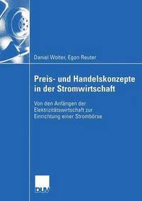 Preis- und Handelskonzepte in der Stromwirtschaft