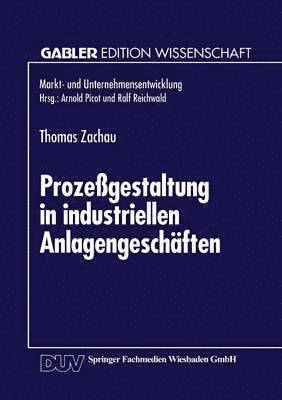 Prozeßgestaltung in Industriellen Anlagengeschäften, Häftad