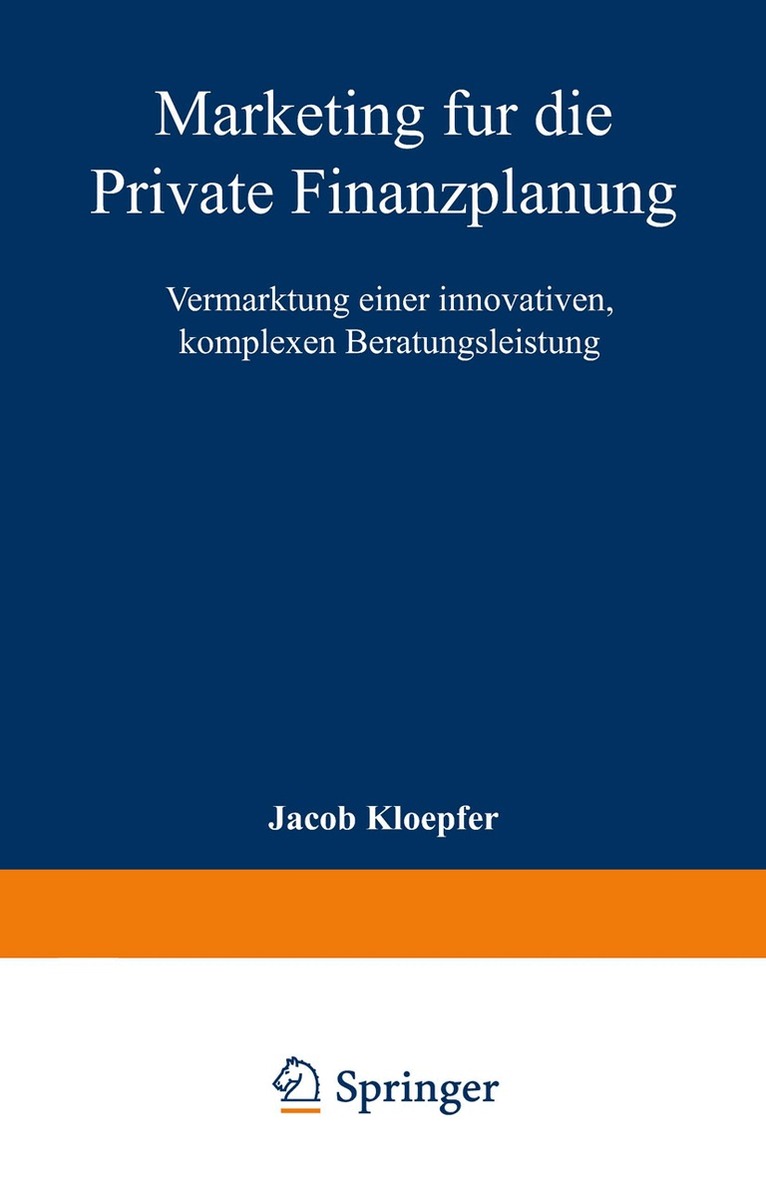 Marketing für die Private Finanzplanung, Häftad. Tillgänglighet: Lägg i varukorg