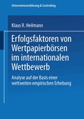 Erfolgsfaktoren von Wertpapierb�rsen im internationalen Wettbewerb