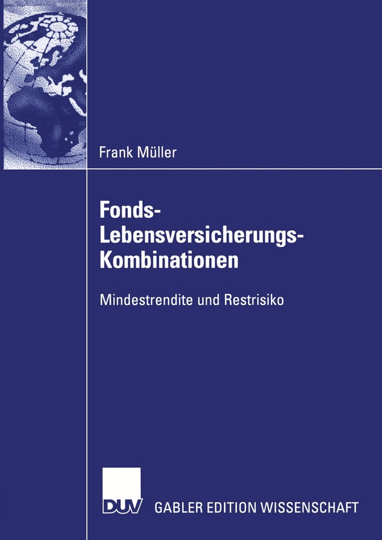 Frank Müller - Fonds-Lebensversicherungs-Kombinationen, Häftad