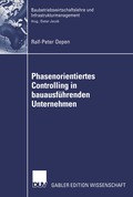 Phasenorientiertes Controlling in bauausf�hrenden Unternehmen