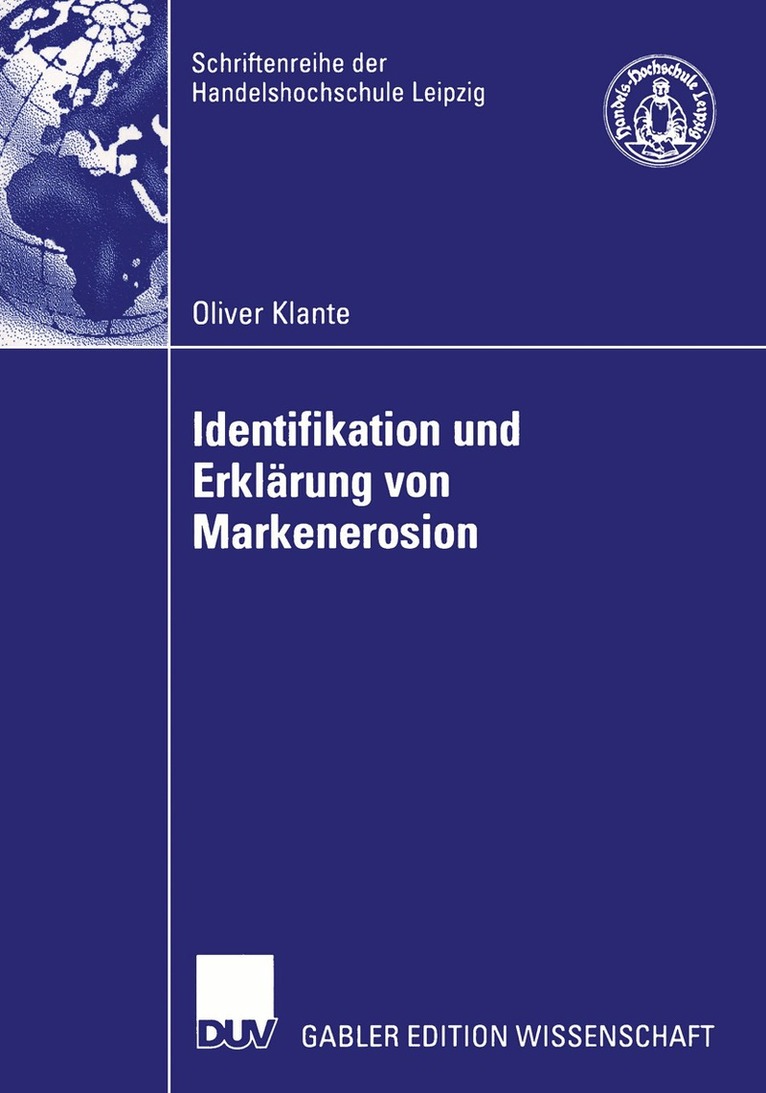 Oliver Klante - Identifikation und Erklärung von Markenerosion, Häftad