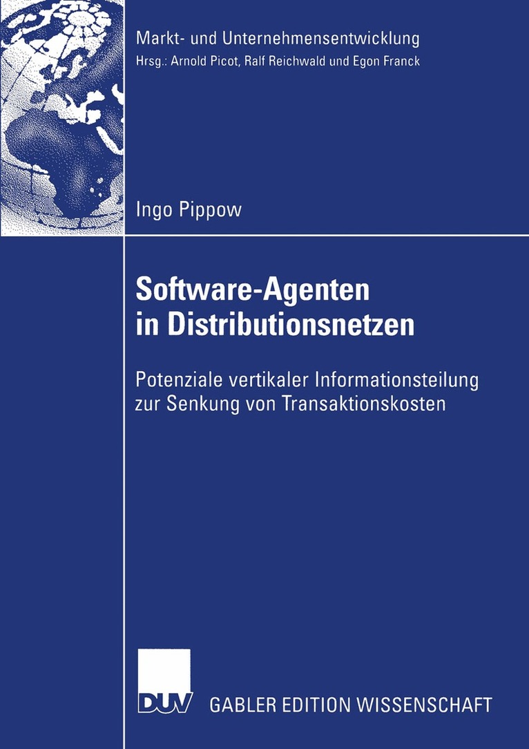 Ingo Pippow - Software-Agenten in Distributionsnetzen, Häftad