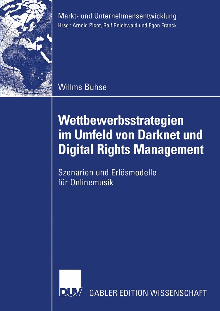 Willms Buhse - Wettbewerbsstrategien im Umfeld von Darknet und Digital Rights Management, Häftad