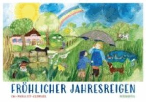 Eva-Maria Ott-Heidmann - Postkartenbuch 'Fröhlicher Jahresreigen', Häftad