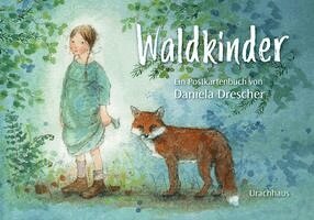 Daniela Drescher - Postkartenbuch 'Waldkinder', Häftad