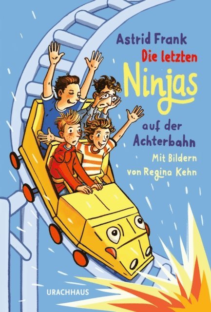Astrid Frank - Die letzten Ninjas auf der Achterbahn, E-bok