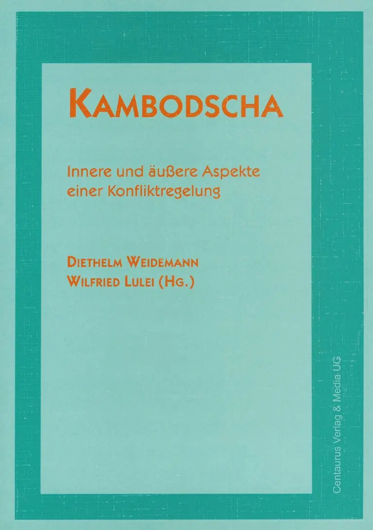 Wilfried Lulei, Diethelm Weidemann - Kambodscha, Häftad. Tillgänglighet: Lägg i varukorg