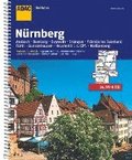 ADAC StadtAtlas Nrnberg 1:20 000 mit Ansbach, Bamberg, Bayreuth, Erlangen