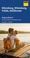 ADAC Regionalkarte Blatt 12 Nürnberg, Würzburg, Fulda, Heilbronn 1:150 000, Övrigt