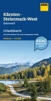 ADAC Urlaubskarte Österreich 04 Kärnten, Steiermark-West 1:150.000, Övrigt