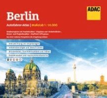 ADAC Autofahreratlas Berlin 1:14.000, Häftad