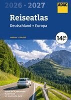 ADAC Reiseatlas 2026/2027 Deutschland 1:200.000, Europa 1:4,5 Mio., Häftad