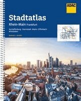 ADAC Stadtatlas Rhein-Main, Frankfurt 1:20.000, Häftad