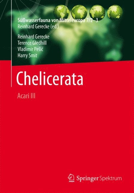 Harry Smit, Vladimir Pesic, Terence Gledhill, Reinhard Gerecke - Suwasserfauna von Mitteleuropa, Bd. 7/2-3 Chelicerata, E-bok